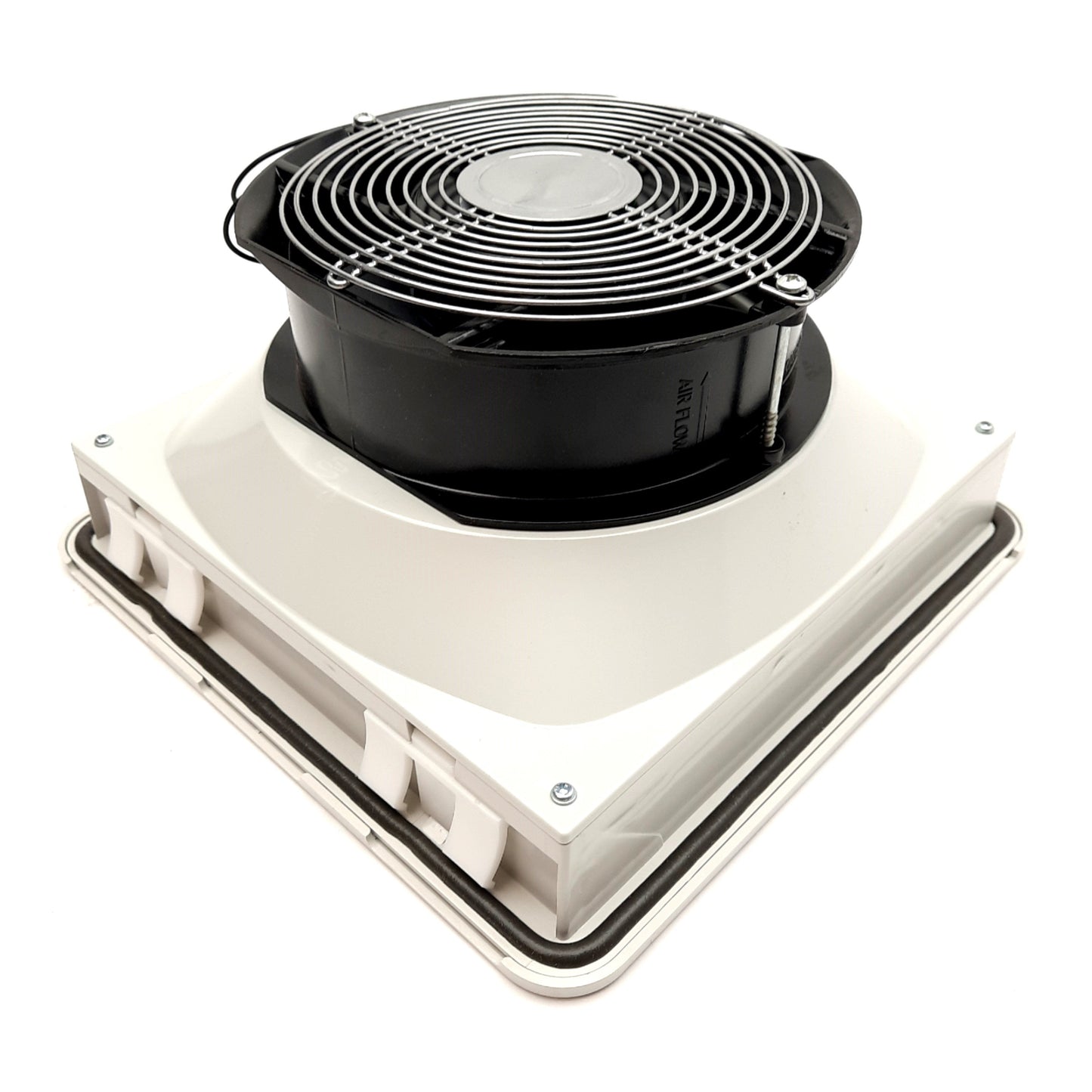 New Cosmotec GHV2500203 Filter Fan, 9.84 x 9.84 x 5.29in, 112CFM, 54dB, 115VAC
