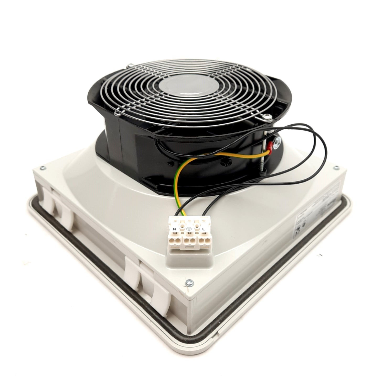 New Cosmotec GHV2500203 Filter Fan, 9.84 x 9.84 x 5.29in, 112CFM, 54dB, 115VAC