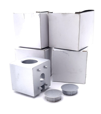 New Lot of 4 80/20 14174 Light Squared Corner Connector 2 Way Series 45 45mm x 45mm