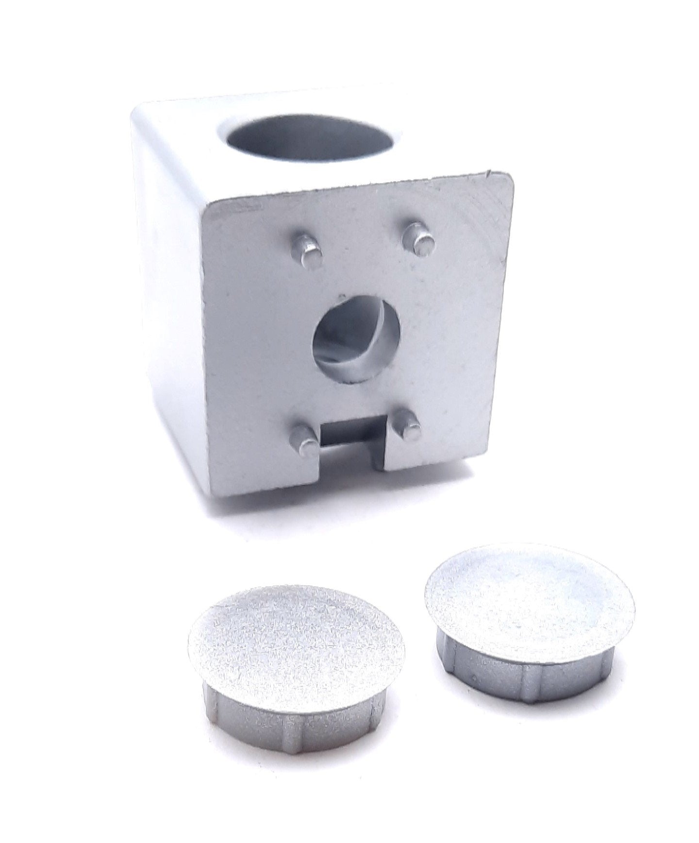 New Lot of 4 80/20 14174 Light Squared Corner Connector 2 Way Series 45 45mm x 45mm