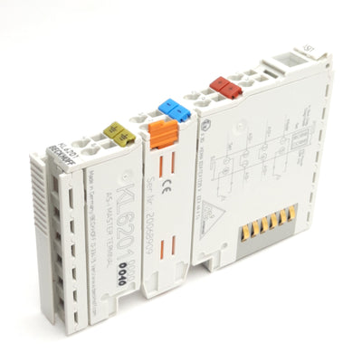 Used Beckhoff KL6201 AS-i Bus Terminal, Communication Interface, 1-Channel, 2-Line