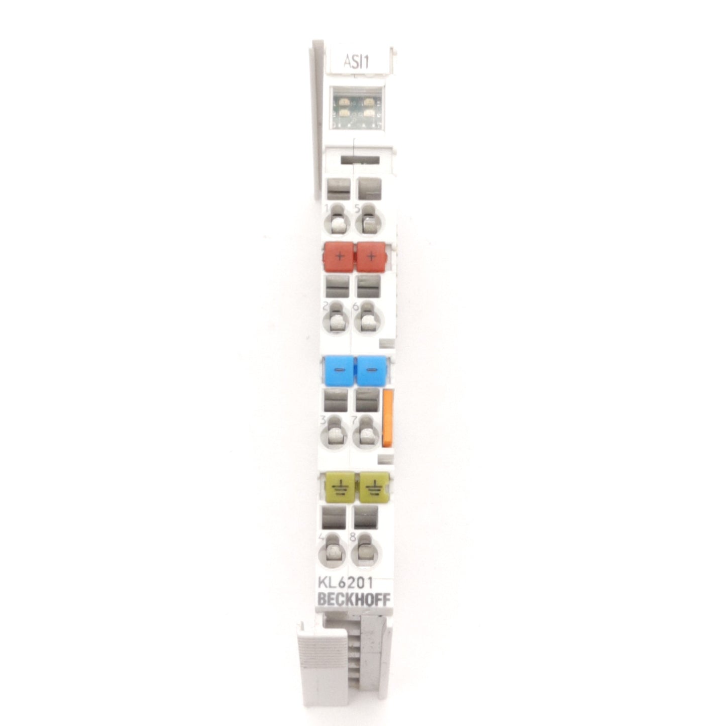 Used Beckhoff KL6201 AS-i Bus Terminal, Communication Interface, 1-Channel, 2-Line