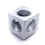 New Lot of 4 80/20 14171 Light Squared Corner Connector 3 way 30 Series 30mm x 30mm