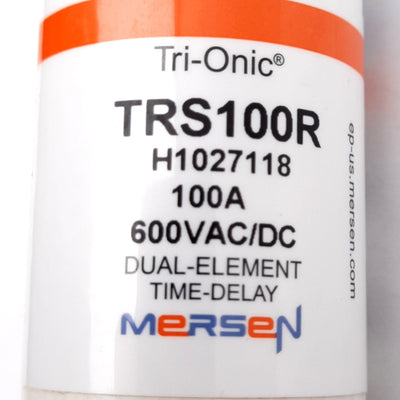 New Merson TSR100R Dual-Element Time-Delay Fuse, Class RK5, 100A 600VAC/DC