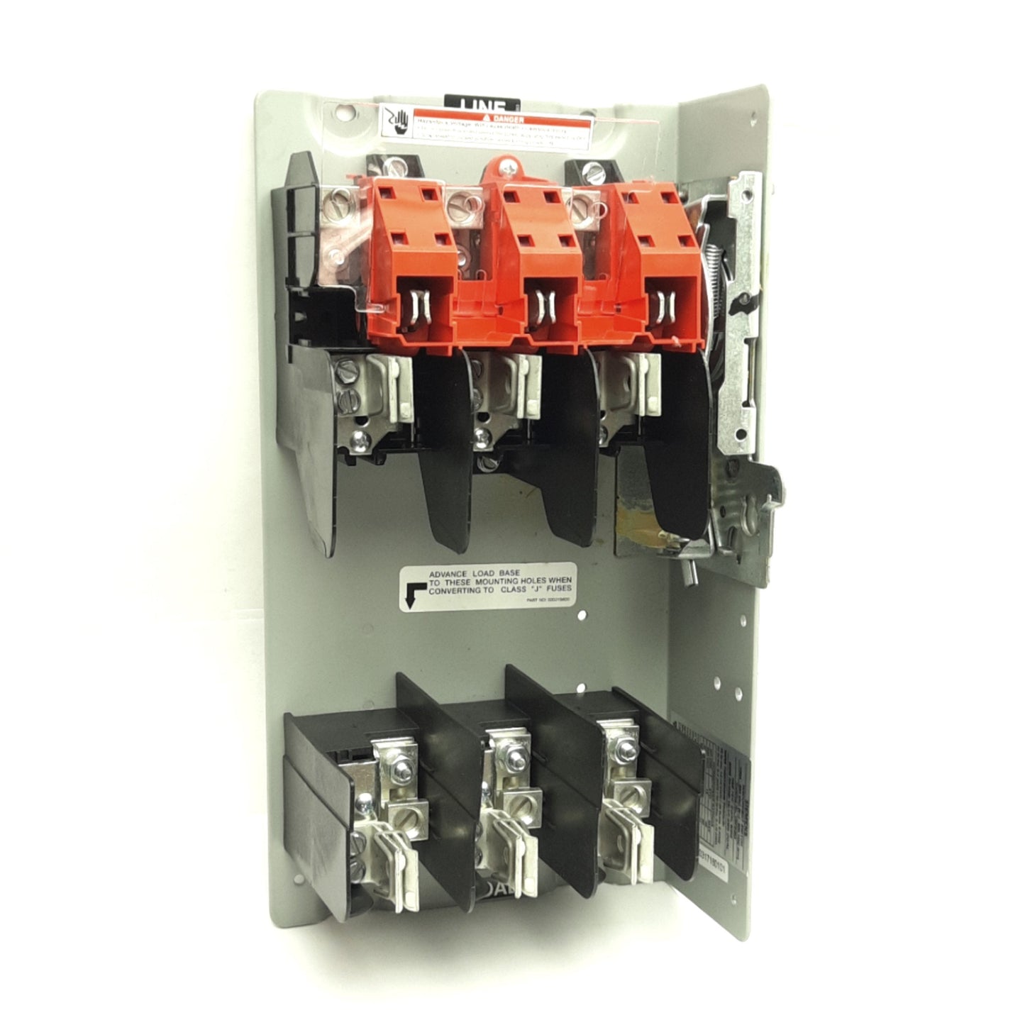 New – Open box Siemens VBFS363 Disconnect Load Switch, 3-Poles, 100A, 600V AC/DC, 75HP Max