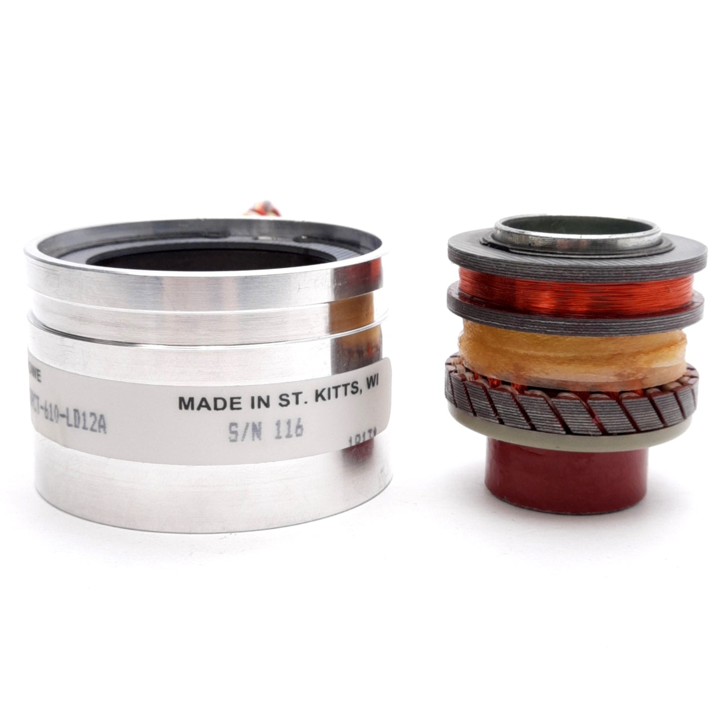 New Dynapar 21BRCT-610-LD12A Heavy Duty Brushless Resolver, 3.55Vrms 5kHz 3.3mA