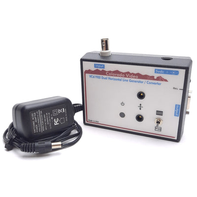 Used Colorado Video VC619XX Horizontal Line Generator/Converter, NTSC/PAL, BNC,VGA