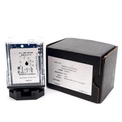 New Warrick Controls 16MC1A0 Solid State Relay, 8-Pin Octal, 120VAC Supply, 1NC+1NO