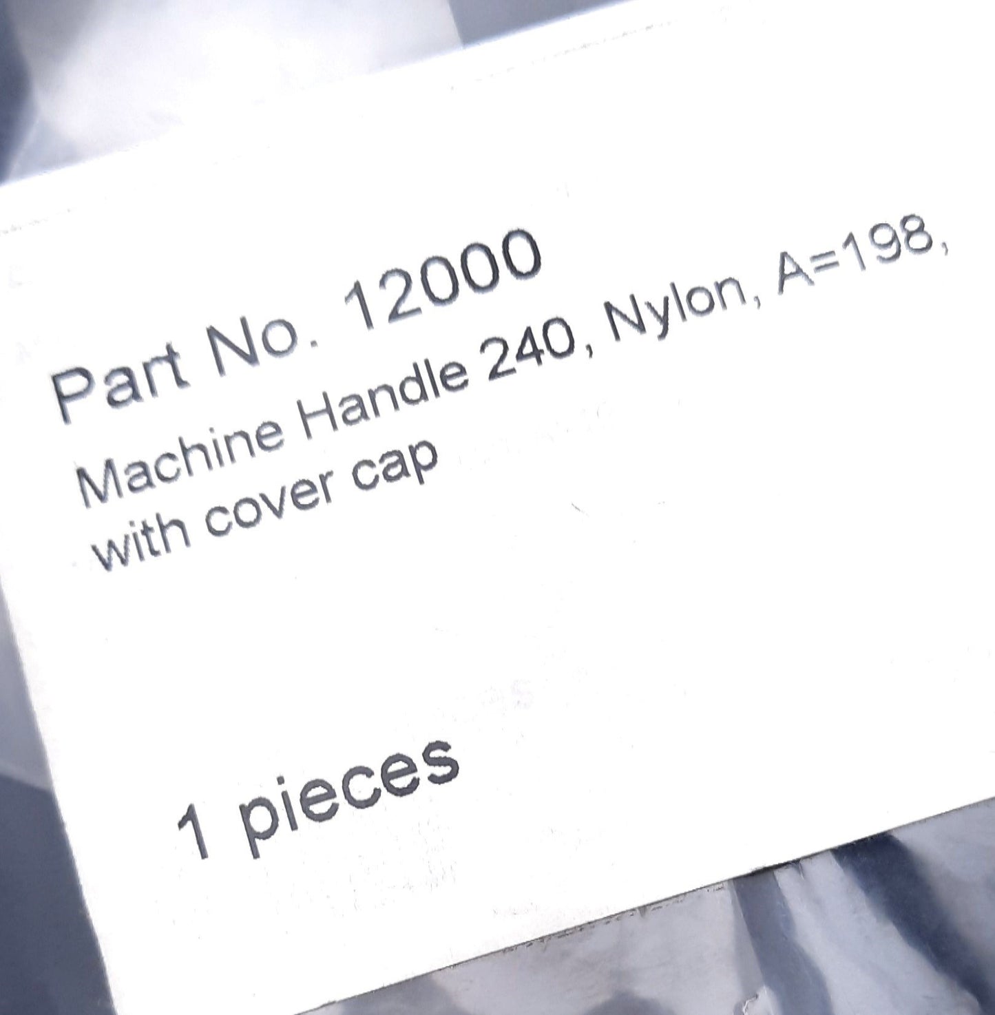 New 80/20 12000 Ergonomic Plastic Handle Machine Handle 15, 40 & 45 Series