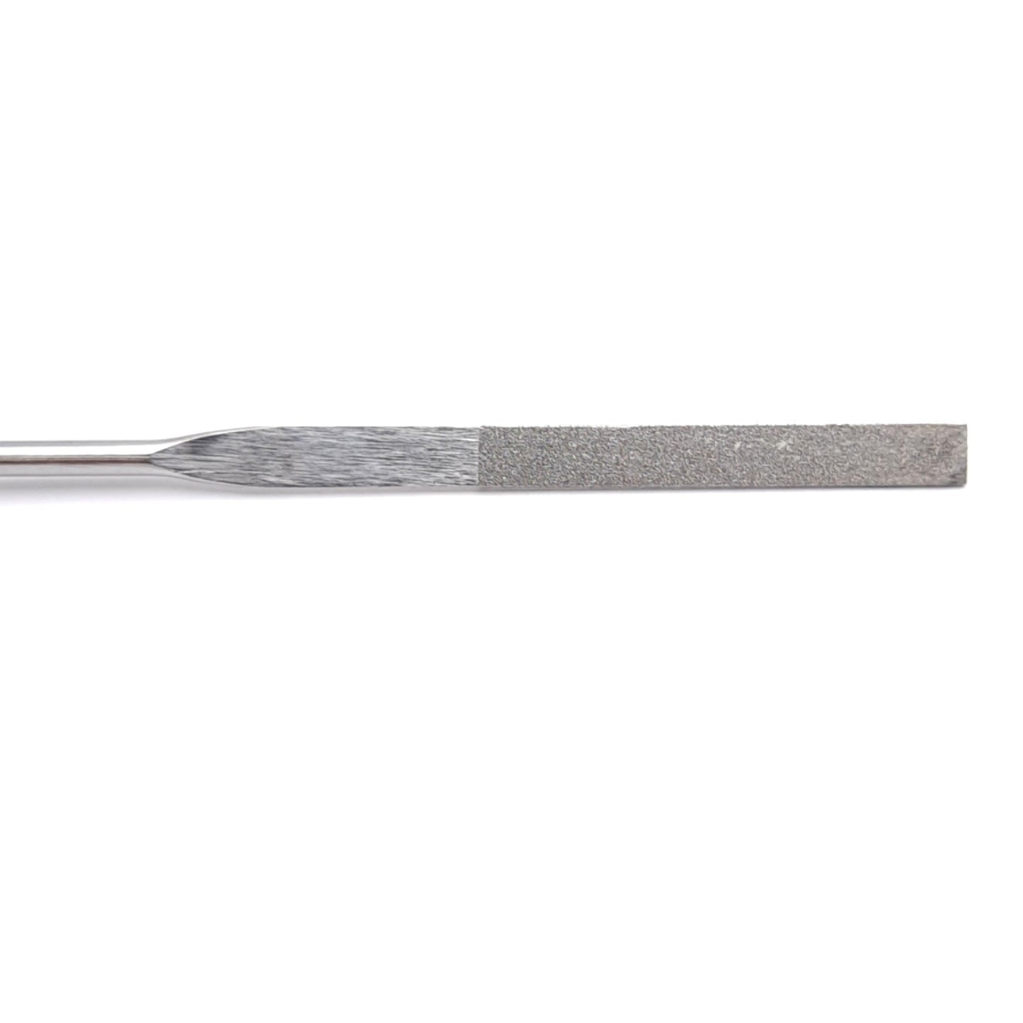 Used Gesswein 508-3206 Mounted Diamond Flat File, 200 Grit, 4mm Thread, 40x5x1mm