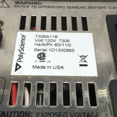 For parts or not working PolyScience 7306A11B Immersion Water Circulator Temp Controller 1kW *For Parts*