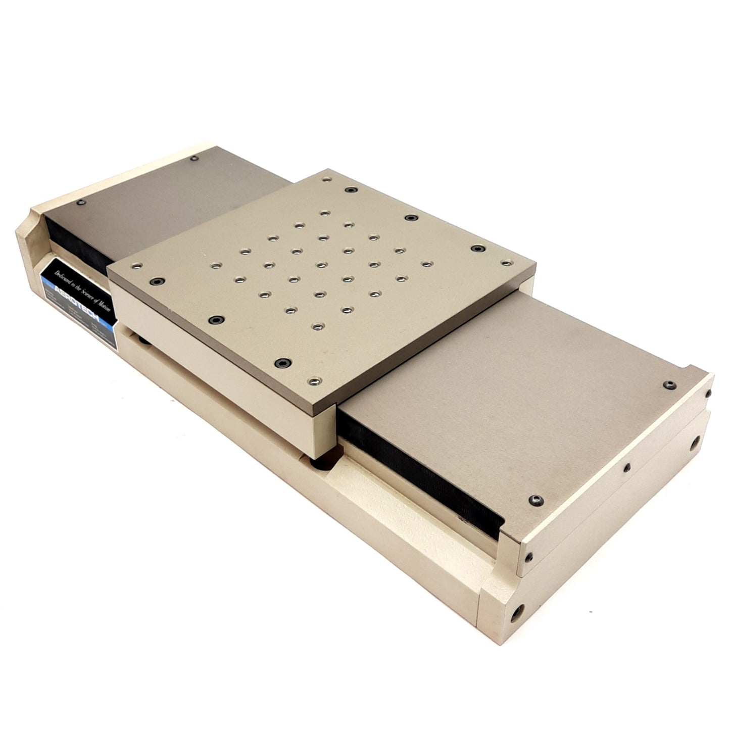 Used Aerotech ATS20020-M-40P-NC Motorized Linear Stage 200mm Travel 4mm Lead NEMA 23