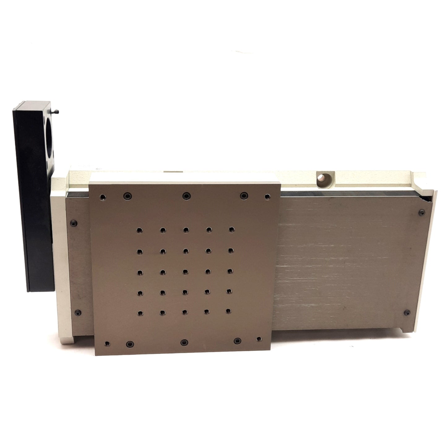 Used Aerotech ATS20015-M-40P-NC-FB Linear Stage 150mm Travel, 4mm Lead *Chipped*