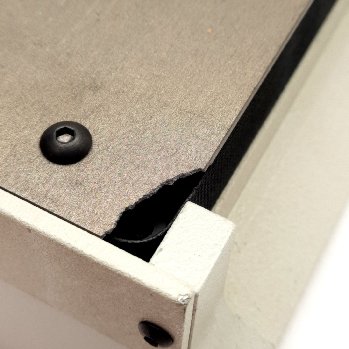 Used Aerotech ATS20015-M-40P-NC-FB Linear Stage 150mm Travel, 4mm Lead *Chipped*