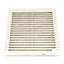 Used Rittal SK 3325.207 Outlet Filter, 8.82x8.82in Cutout, 10x10x1.25in Outside