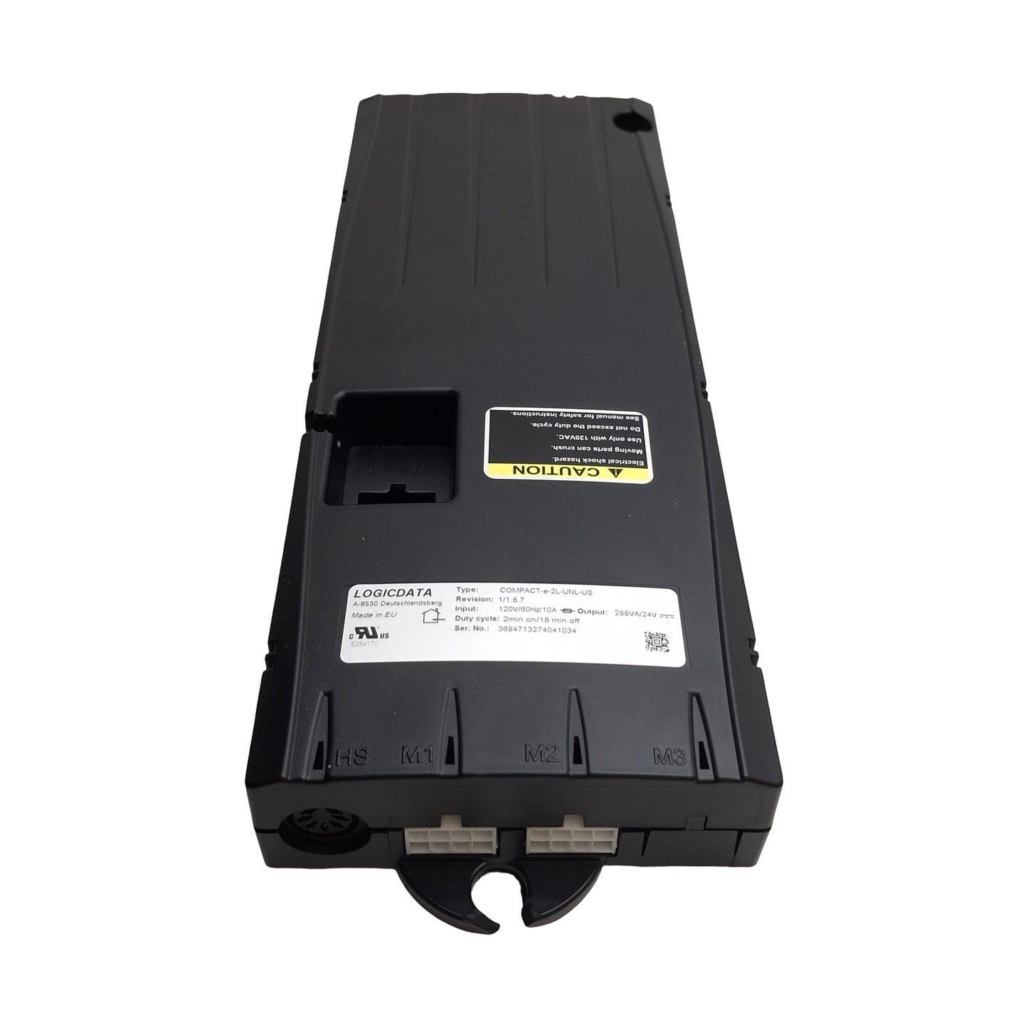 Used LOGICDATA COMPACT-e-2L-UNL-US Control Unit For Height-Adjustable Desk, 120VAC