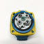 Used Meltric 63-14165 DSN20 Connector Receptacle, 120VAC 20A, 0.75HP, Type 4X, IP69