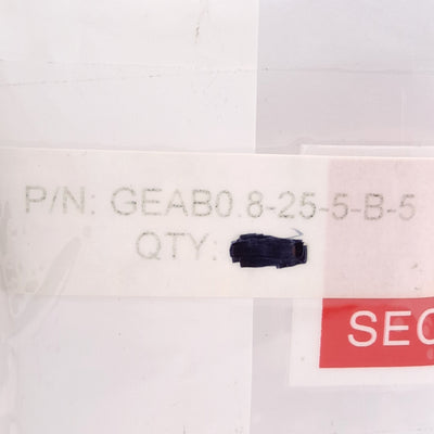 New – Open box Lot of 5 Misumi GEAB0.8-25-5-B-5 Brass Spur Gear, ø5mm Bore, 25 Teeth, 0.8 Mod