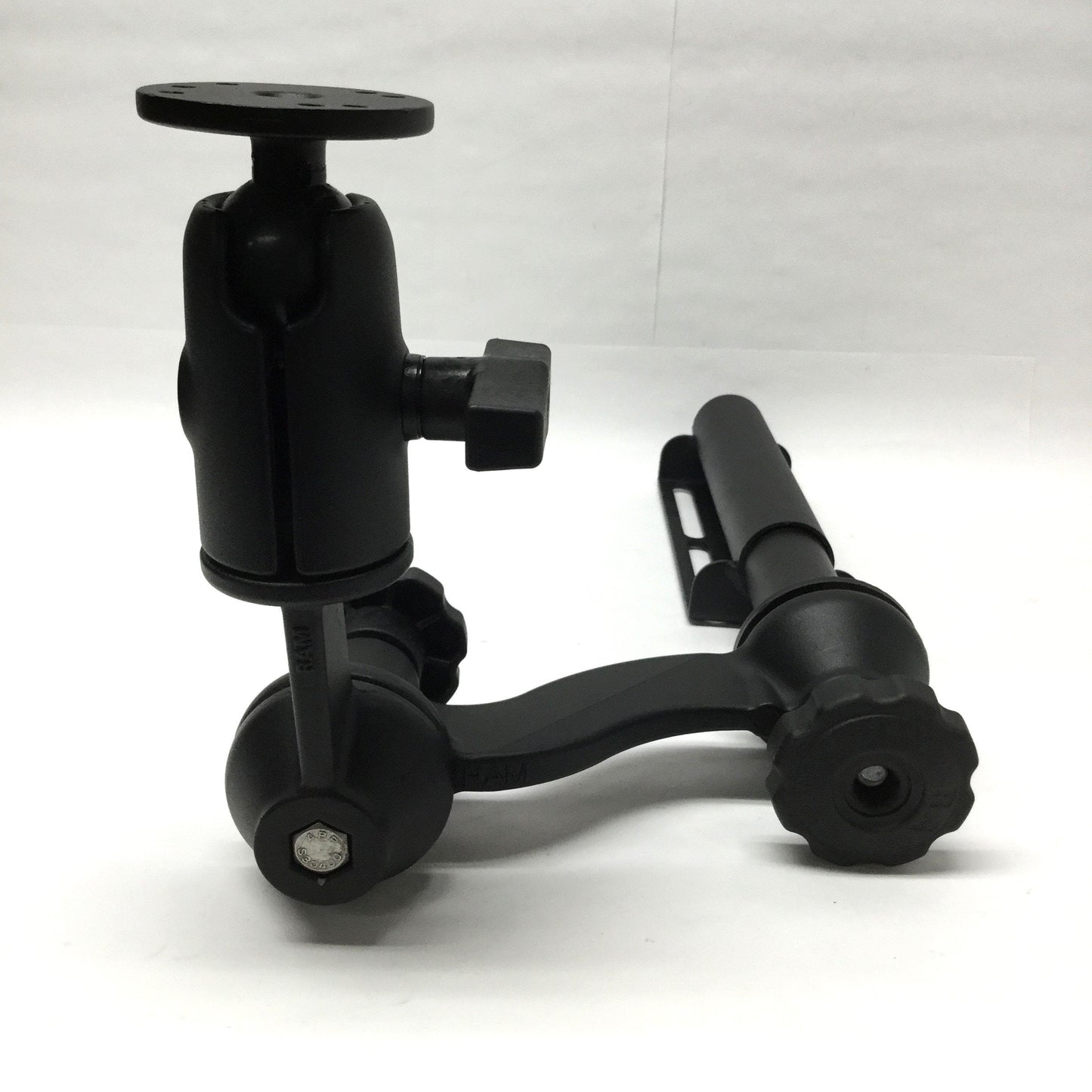 Used RAM Mount RAM-VP-SW1-8 8" Upper Tele-Pole w/ 12" Articulating Double-Swing Arm