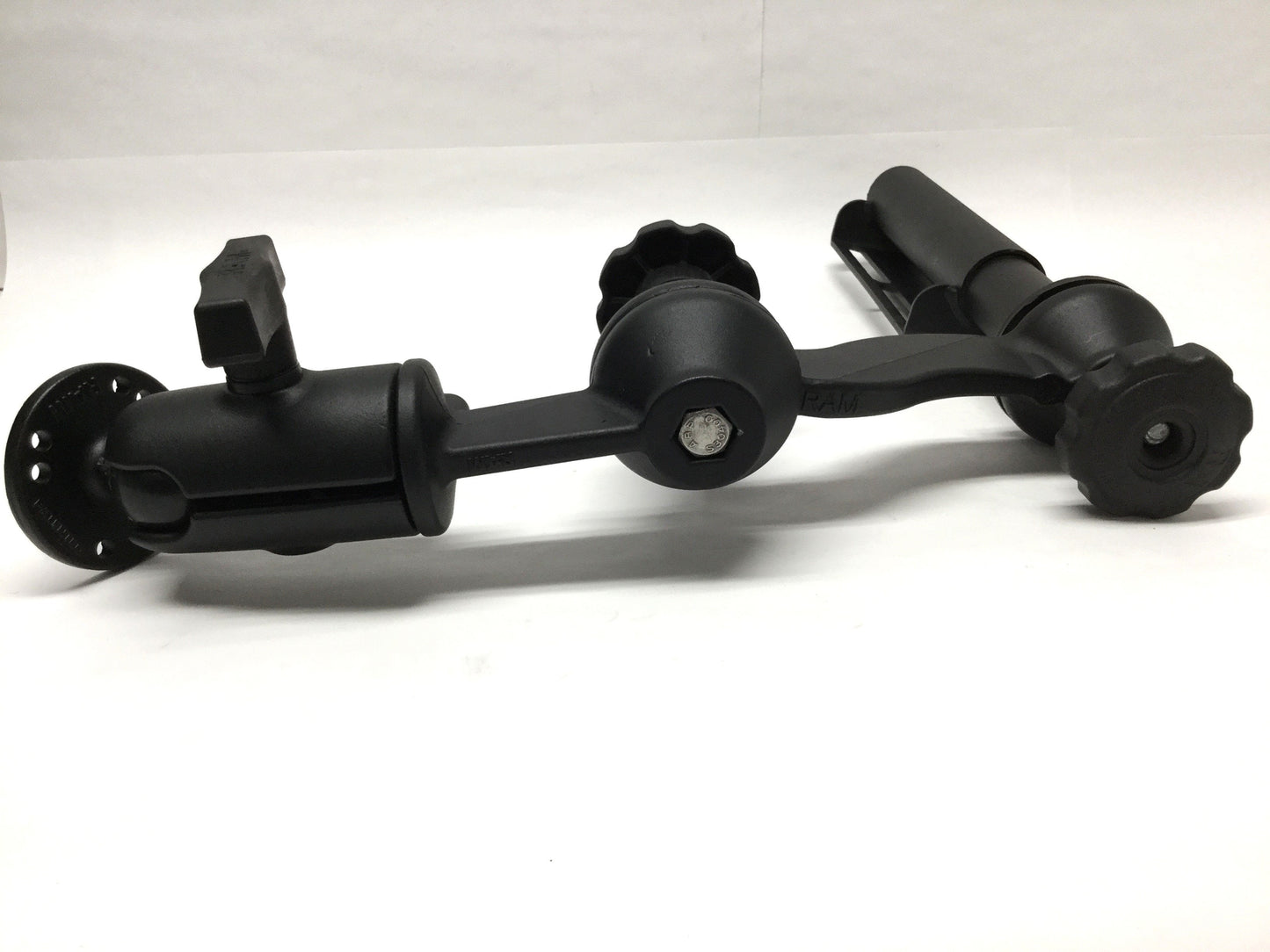 Used RAM Mount RAM-VP-SW1-8 8" Upper Tele-Pole w/ 12" Articulating Double-Swing Arm