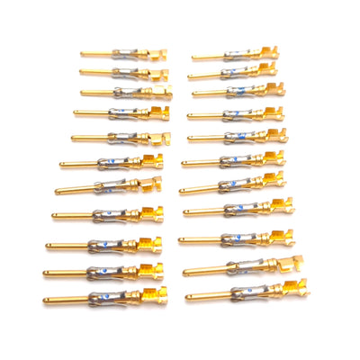 New – Open box Lot of 22 TE Connectivity 1-66099-4 Connector Pin, Male, 16-18AWG, Crimp