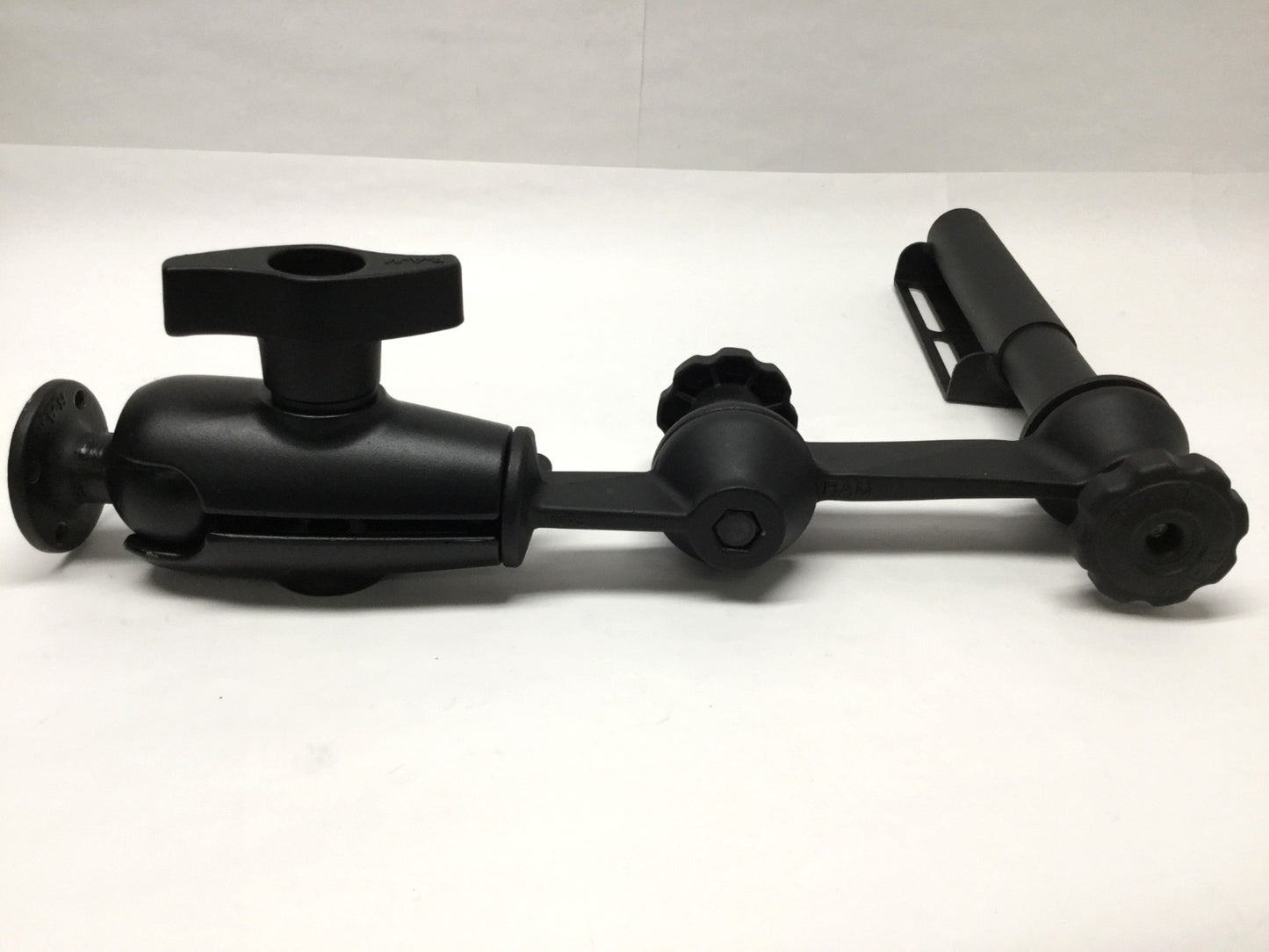 Used RAM Mount 8" Upper Tele-Pole w/ 15" Articulating Double-Swing Arm Swivel Socket