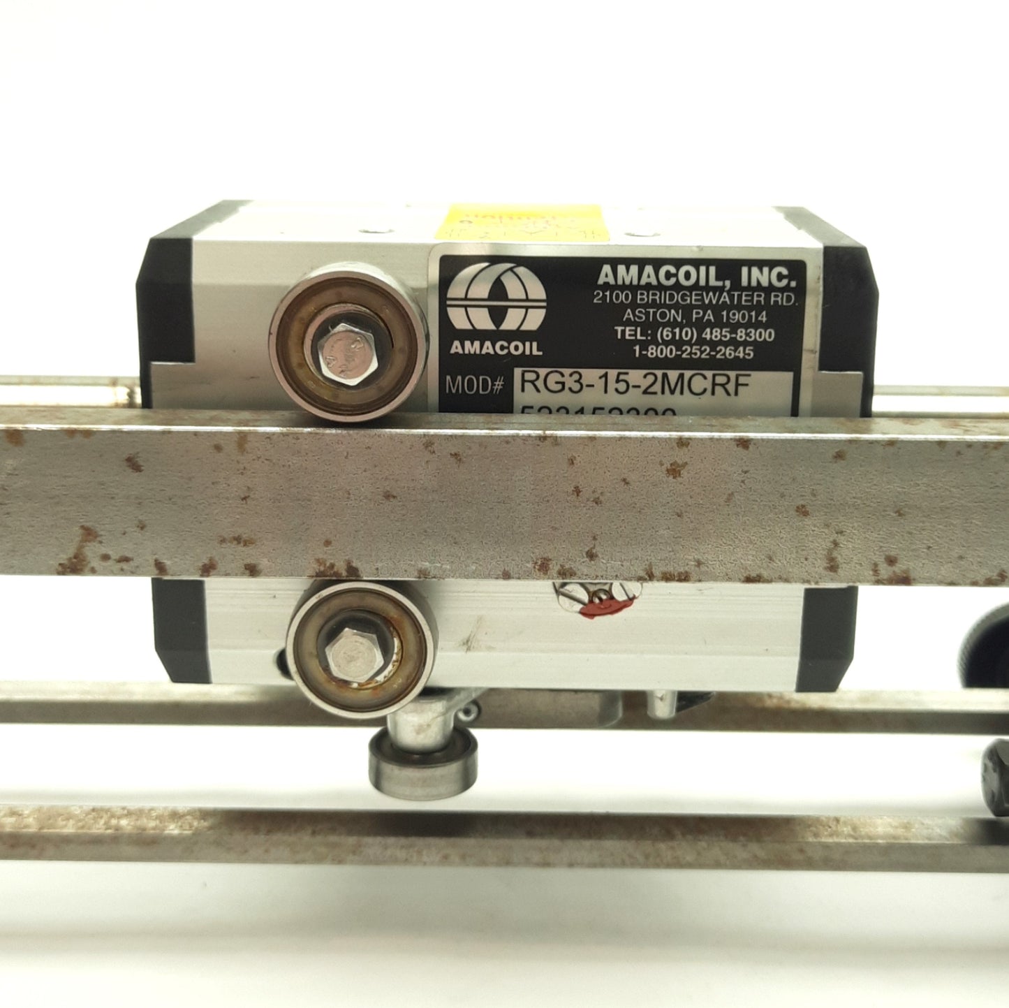 Used Uhing RG3-15-2MCRF 523152300 Rolling Ring Drive, 110N Max, 11.4mm Max Pitch