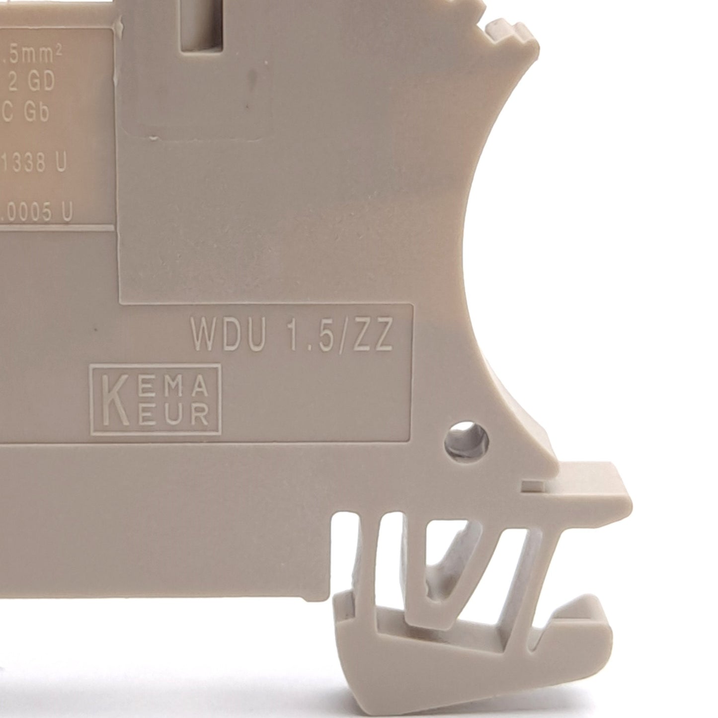 Used Lot of 23 Weidmuller WDU 1.5/ZZ 1031400000 Feed Through Terminal Block, 1-Level