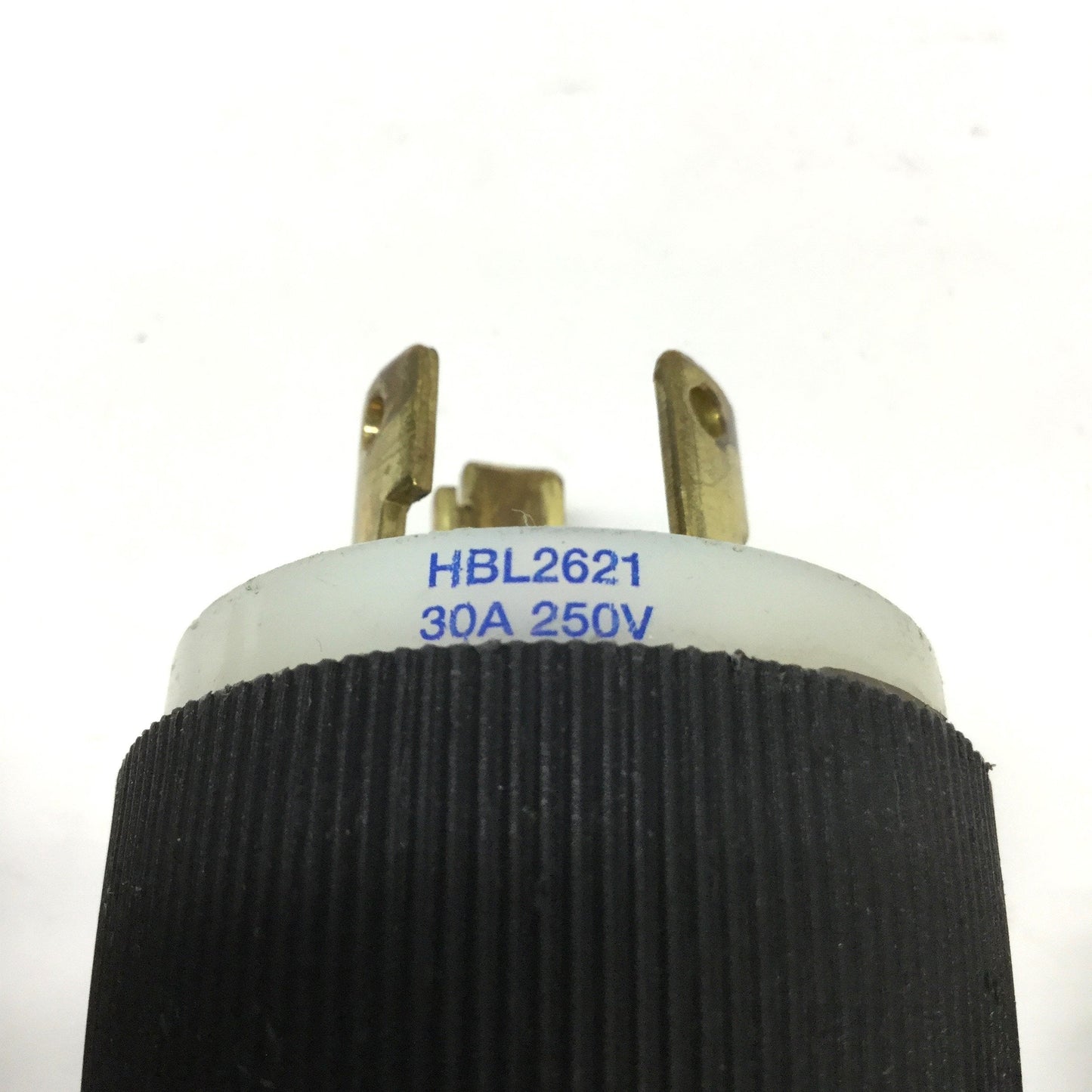 Used Lot of 3 Hubbell HBL2621 Twist-Lock Plugs 1Ø NEMA L6-30P 2P 3W 30A 250V