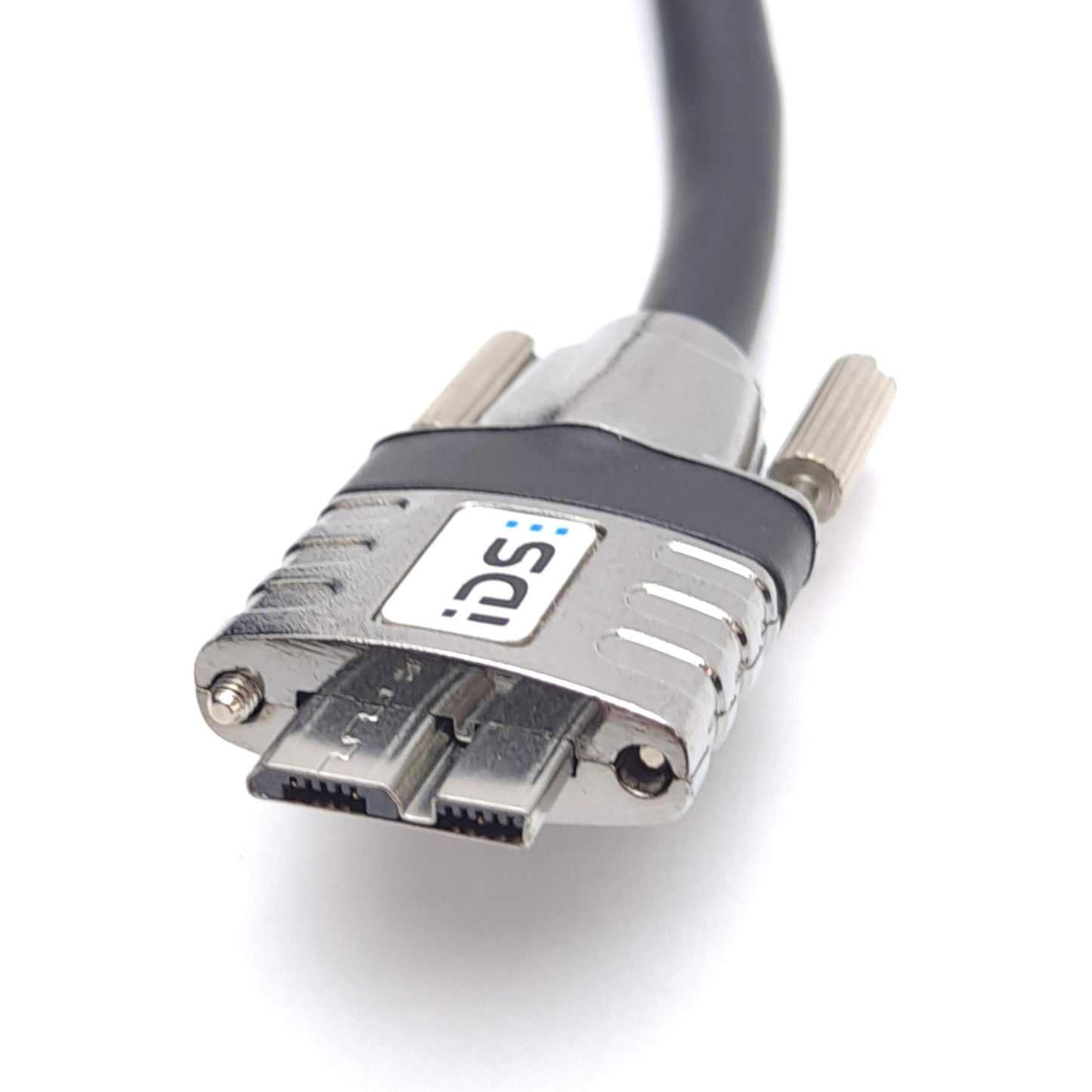 Used IDS Imaging AD00291 Interface Cable, USB 3 Micro-B to USB-A, 5m Length, Screw-In