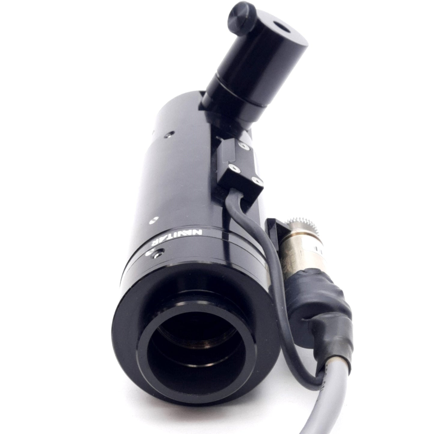 Used Navitar 1-52097 12X Zoom-Motorized Lens, Adjustable, ø8mm Coax Fiber Input