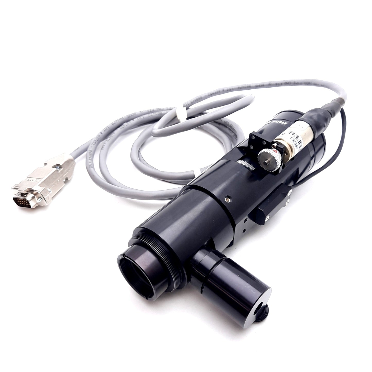 Used Navitar 1-52097 12X Zoom-Motorized Lens, Adjustable, ø8mm Coax Fiber Input