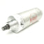 Used Bimba 704-D Pneumatic Cylinder, 3in Bore, 4in Stroke, 3/8in NPT, 250Psi, *Cut*