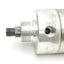 Used Bimba 704-D Pneumatic Cylinder, 3in Bore, 4in Stroke, 3/8in NPT, 250Psi, *Cut*
