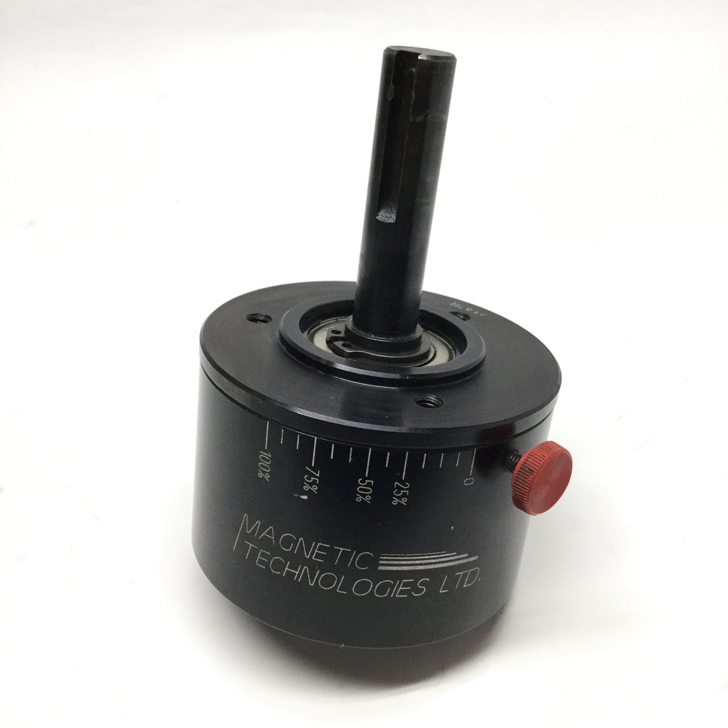 Used Magnetic Technologies 523 Magnetic Clutch Brake 0.3-12inlbs, Ø.625" x 2.5" Shaft
