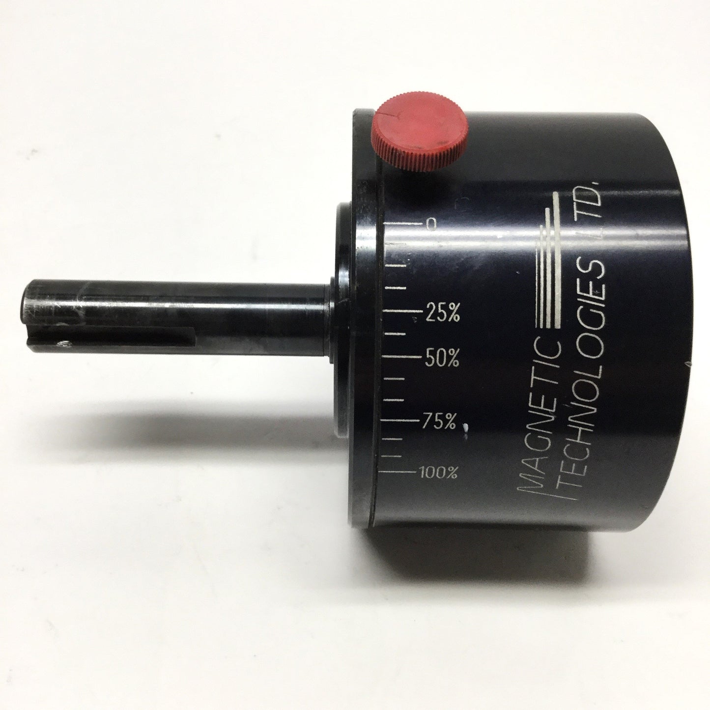 Used Magnetic Technologies 523 Magnetic Clutch Brake 0.3-12inlbs, Ø.625" x 2.5" Shaft