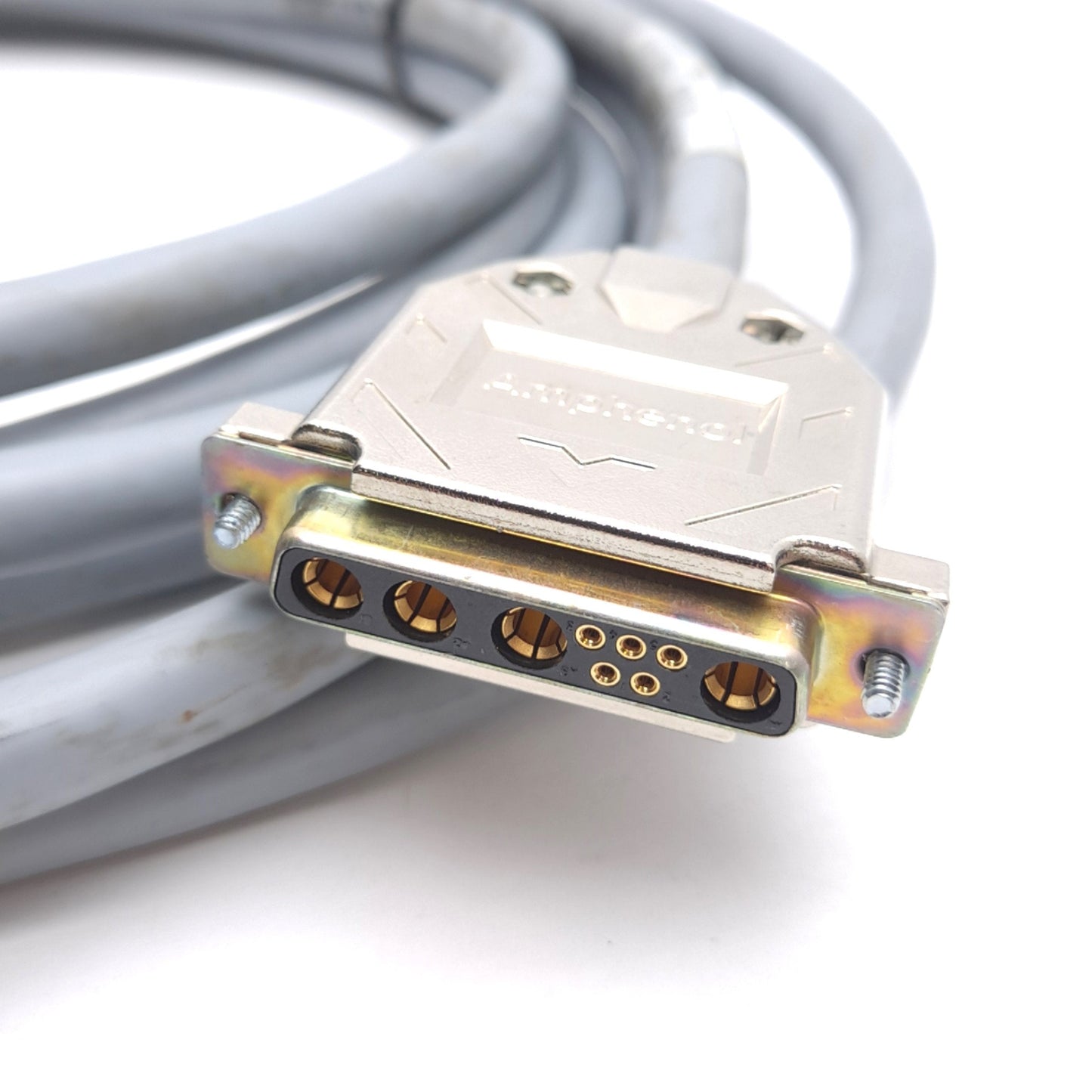 Used Aerotech 630C1985-1 REV B Brushless Motor to Controller Cable, Length: 16ft