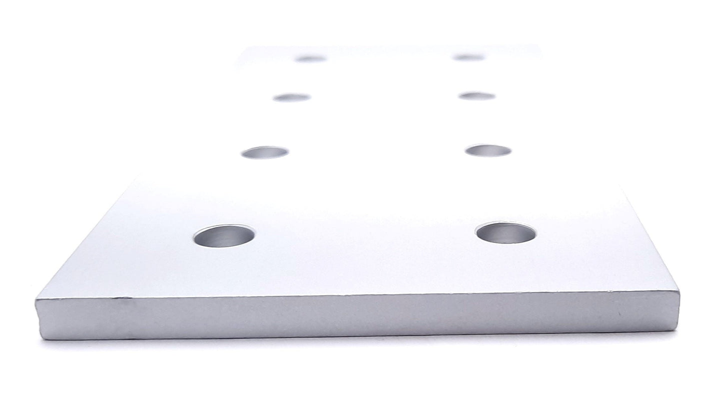 New Lot of 5 80/20 40-4365 Rectangular Flat Plate 40 Series 8 Hole 160mm x 80mm