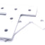 New Lot of 2 80/20 45-4480 Aluminum T Flat Plate 45 Series 5 Hole 135mm x 135mm