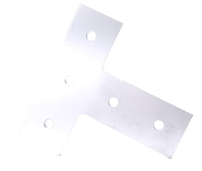 New Lot of 2 80/20 45-4480 Aluminum T Flat Plate 45 Series 5 Hole 135mm x 135mm