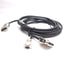 Used Aerotech 630C1839-1 Rev E Brushless Feedback Cable, DB-25 M to DB-25 F, 16ft