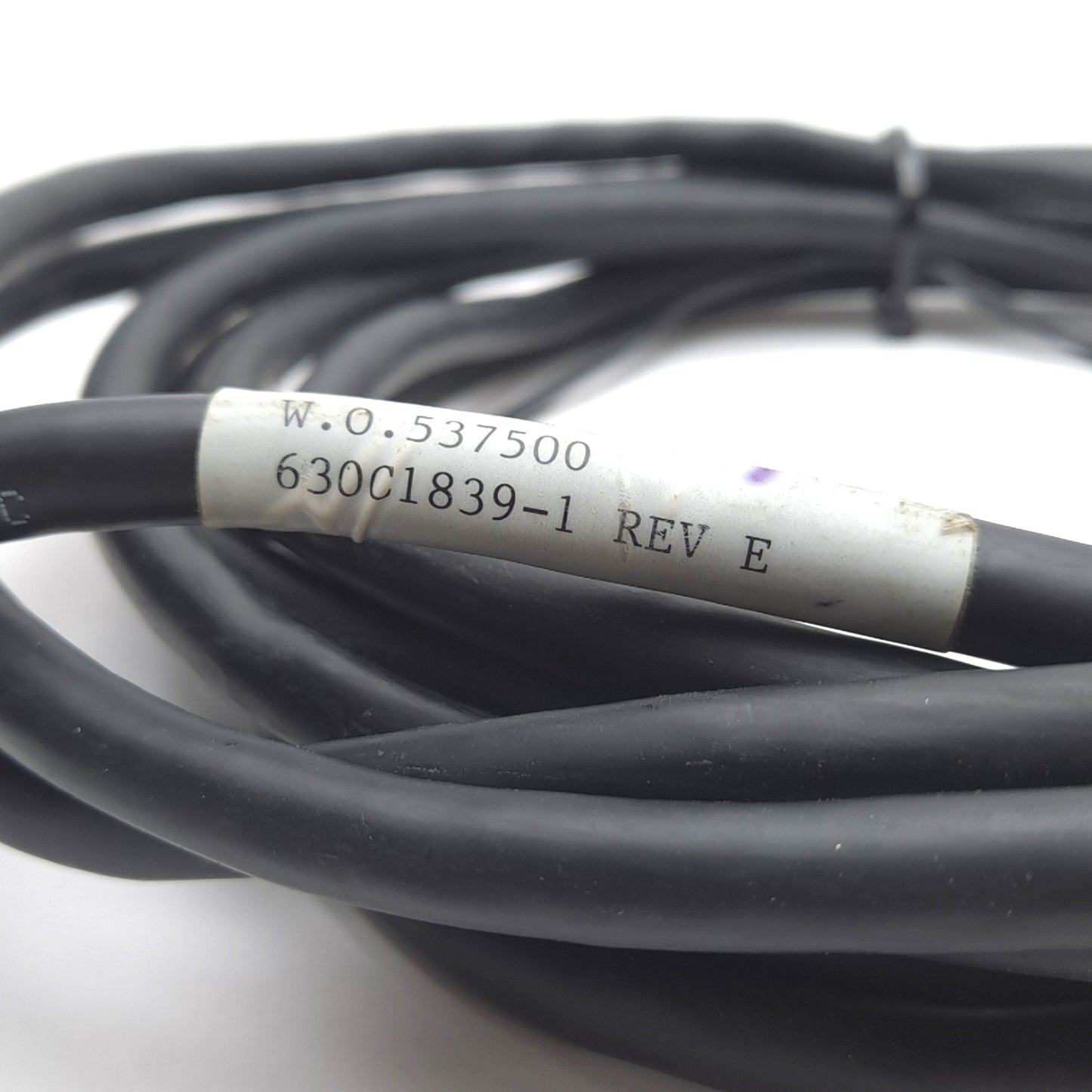 Used Aerotech 630C1839-1 Rev E Brushless Feedback Cable, DB-25 M to DB-25 F, 16ft