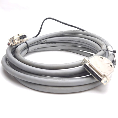 Used Aerotech 630D1928-2 Brushless Motor Feedback Cable, DB-25/DB-9 F to Flying Leads