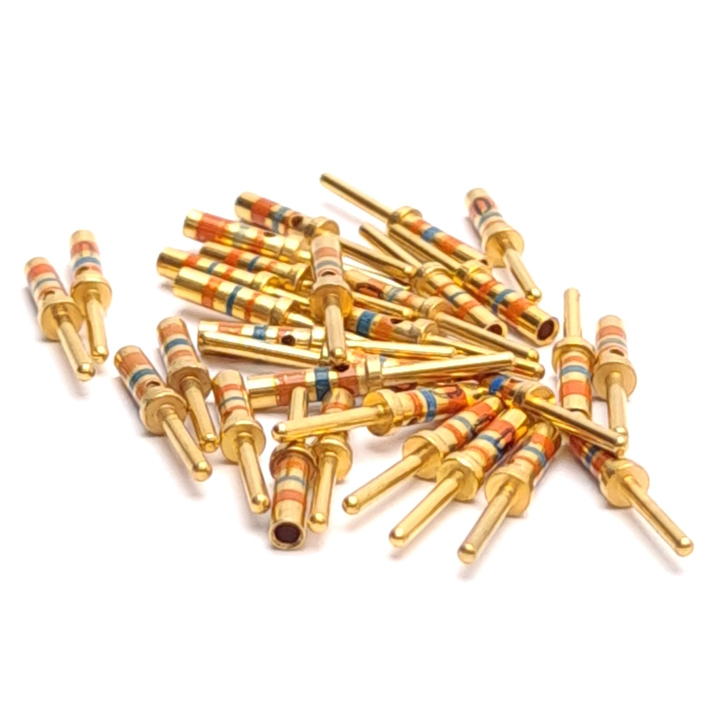 New – Open box Lot of 30 TE Connectivity M39029/58-363 Connector Pin, 20-24 AWG, Crimp