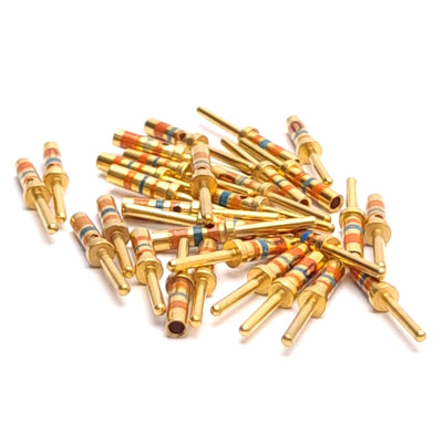 New – Open box Lot of 30 TE Connectivity M39029/58-363 Connector Pin, 20-24 AWG, Crimp