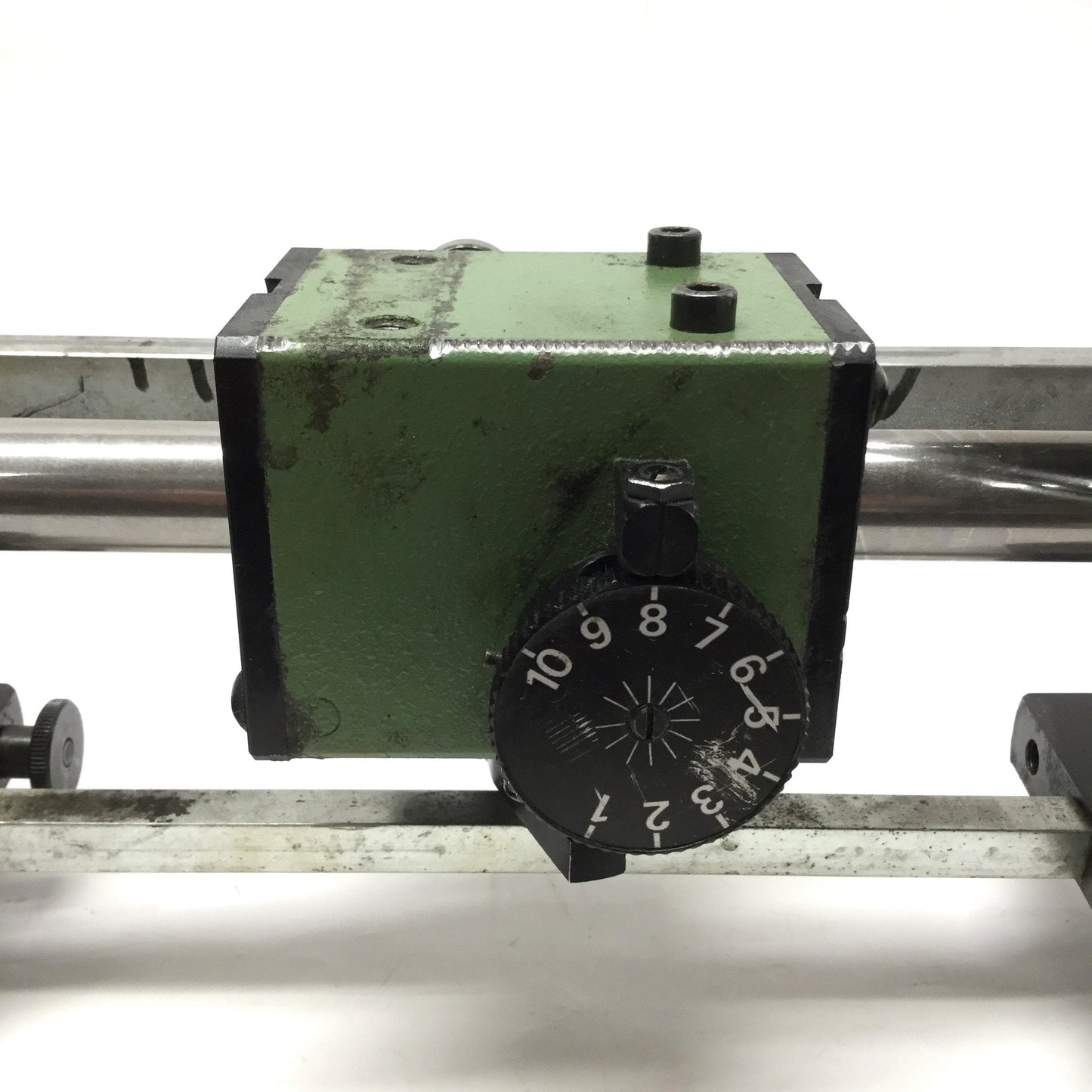 Used KMK LW-201 Linear Bi-directional Gearbox 0.8-8mm Adjustable Pitch, 190mm Travel