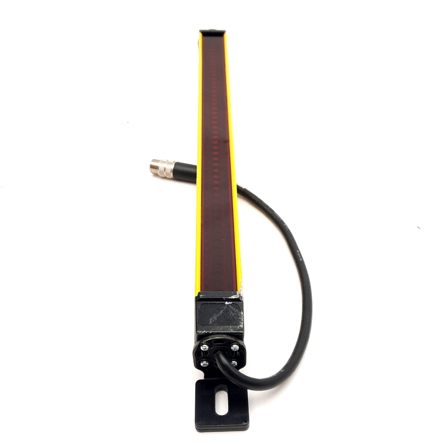 Used Sti MC47SR-12-300-X Light Curtain Transmitter, 48 Beams, 0.7-10ft, M12 5-Pin