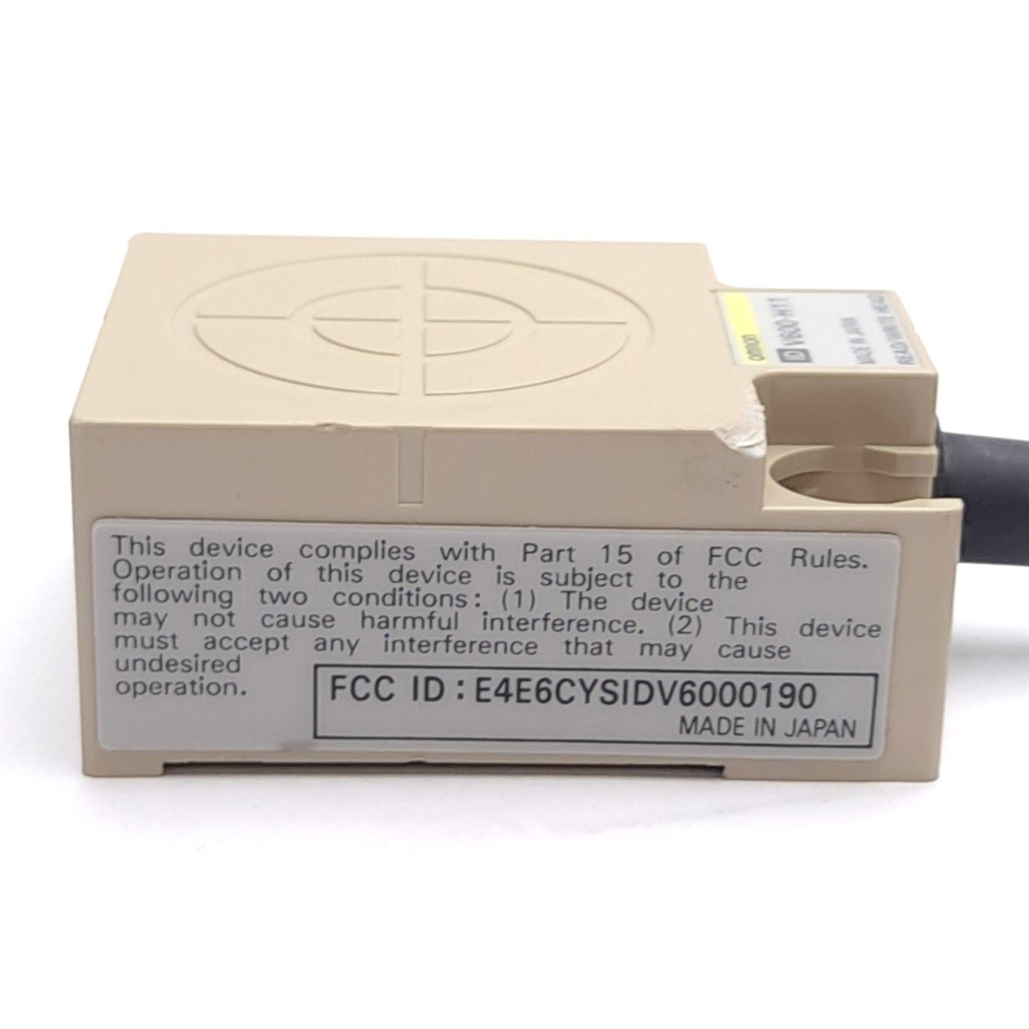 Used Omron V600-H11 RFID Reader Read/Write Head Module, Frequency 530kHz