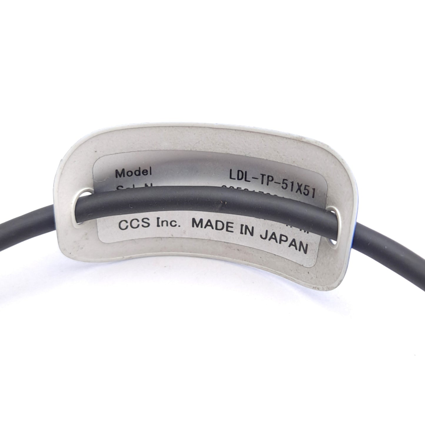 Used CCS LDL-TP-51X51 Machine Vision Backlight, 12VDC, Red, 51 x 51mm Light Surface