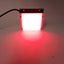 Used CCS LDL-TP-51X51 Machine Vision Backlight, 12VDC, Red, 51 x 51mm Light Surface
